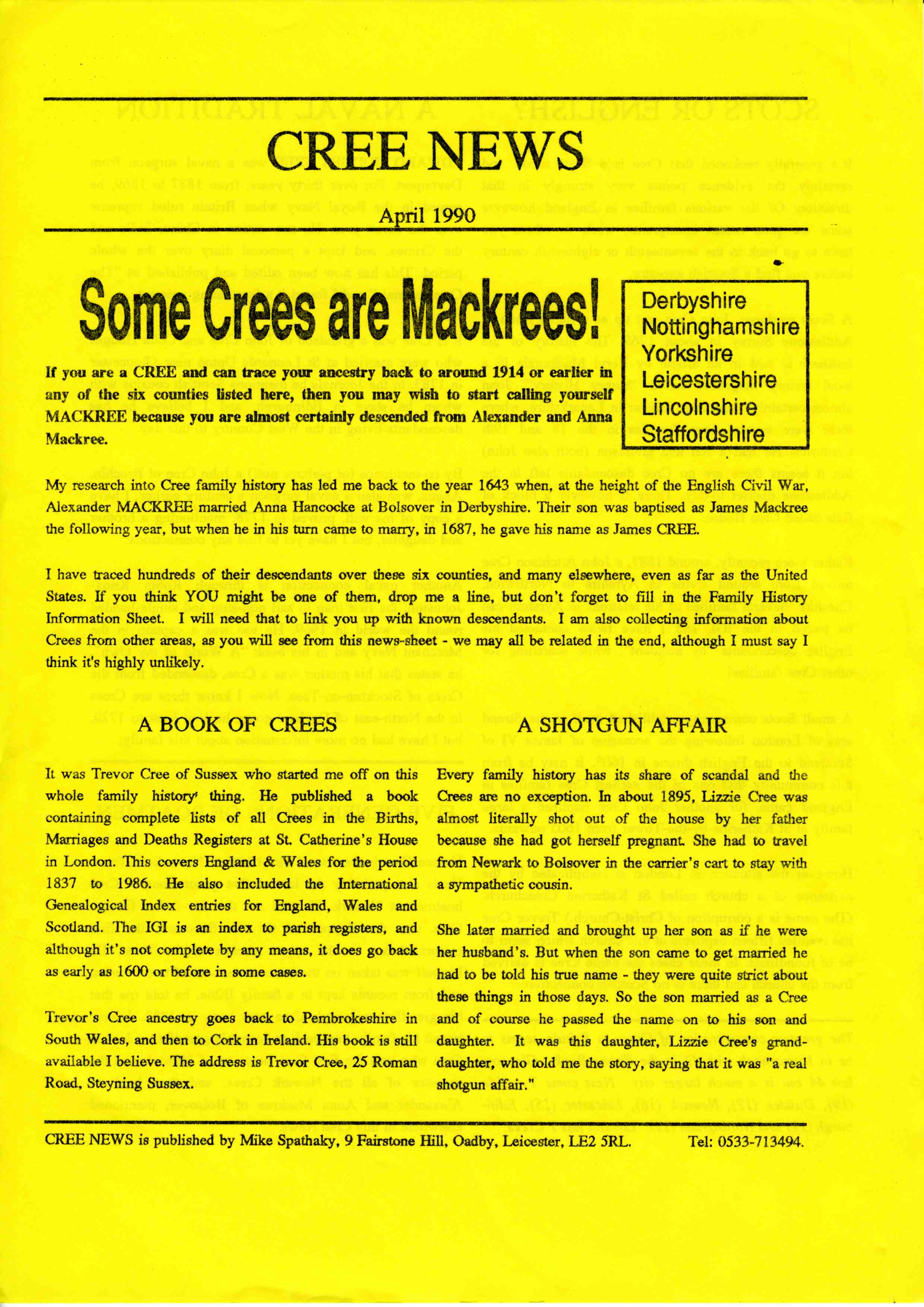 Cree News 1